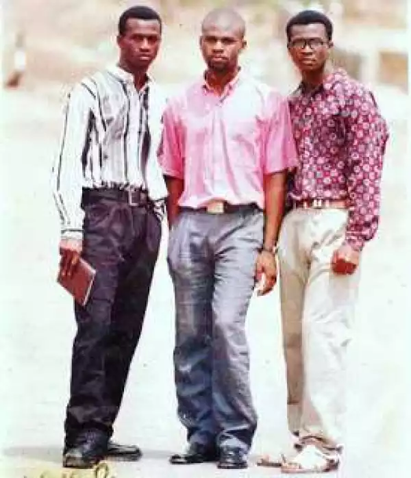 Throwback Photo of P-Square As University Students